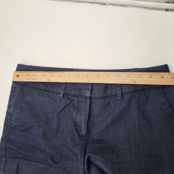 New York & Company 7th Ave Design Studio Women's SZ 8 Flat Front Chino Shorts - Picture 10 of 10
